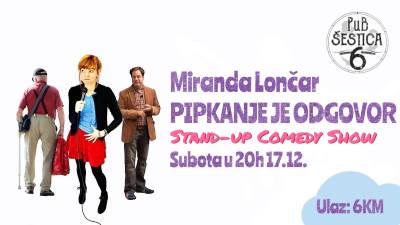  Pipkanje je odgovor u pabu Šestica 