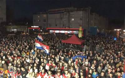  Na dočeku Zlatka Dalića u Livnu orio se ustaški pozdrav: "Za dom spremni" 