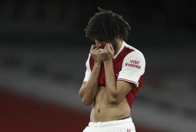  Mohamed Elneni 20 sekundi na terenu na Arsenal - Vest Hem 