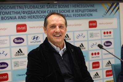  Faruk Hadžibegić prvo obraćanje kao selektor BiH 