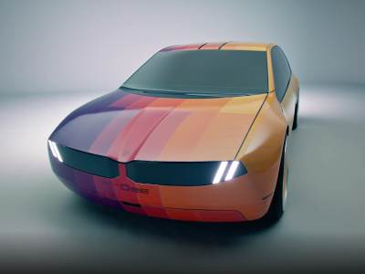  BMW i Vision Dee automobil koji mijenja boju 