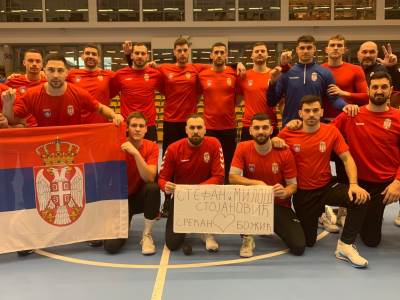  Rukometaši Srbije pružili podršku porodici Stojanović 