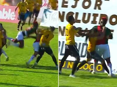  Tuča na prijateljskoj utakmici u Kostariki 