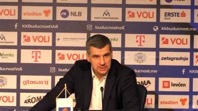  vlada jovanović poslije utakmice budućnost crvena zvezda  