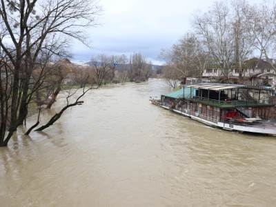  Uvećan vodostaj rijeke Vrbas u Banjaluci 