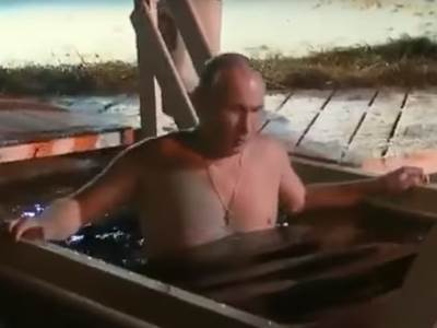  Putin kupanje u vodi za Bogojavljenje 