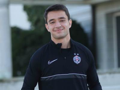  Vanja Vlahović dao gol za Partizan protiv Ahmata 
