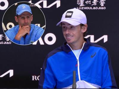  Aleks de Minor misli da je Novak Đoković lažirao povredu 