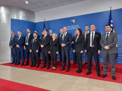  Imenovan Savjet ministara BiH 