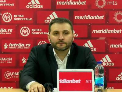  Jovanović nakon poraza od Crvene zvezda 