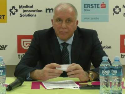  Obradović nakon pobjede nad ekipom Mege 