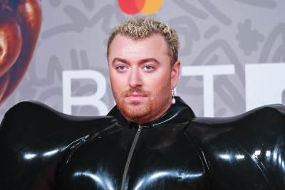  Sem Smit na dodjeli Brit nagrada 