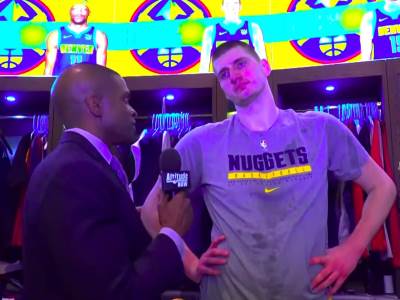  Jokić nije bio raspoložen da daje izjave 