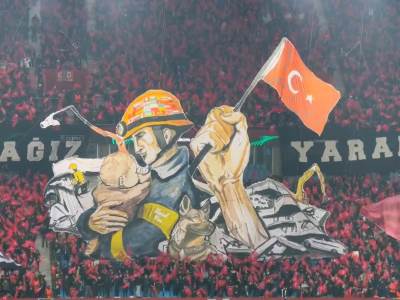  prva utakmica u turskoj nakon zemljotresa trabzon bazel  