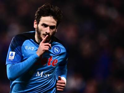  Hviča Kvarachelija gol kao Maradona na utakmici Napoli - Sasuolo 