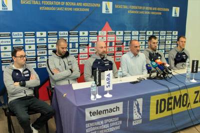  BiH - Crna Gora najava Adis Bećiragić, Adin Vrabac Kenan Kamenjaš  