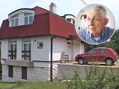  MILIVOJE SAGRADIO KUĆU KOJU UOPŠTE NE GRIJE I NE KREČI: Napolju minus, a unutra toplo! Svima otkrio "caku" 