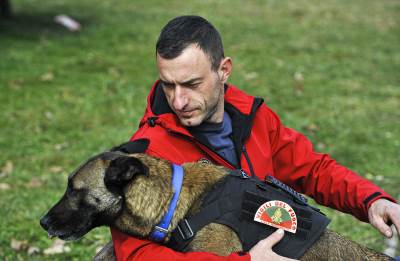  Pas Atos iz zeničke GSS nakon misije spašavanja u Turskoj 