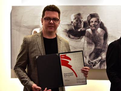  Slikar Marko Kusmuk dobitnik nagrade Zlatni Osten 