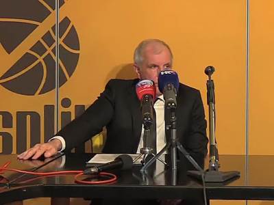  Obradović nakon pobjede u Splitu 