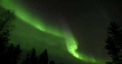  Polarna svjetlost iznad Finske 