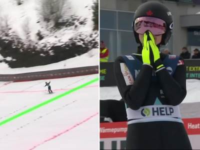  Ski skakačica iz Kanade skočila 222 metra 