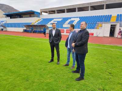  Vico Zeljković posjetio FK Leotar Trebinje i stadion Police 