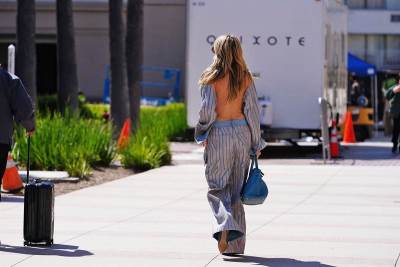  Hajdi Klum  u pidžami 