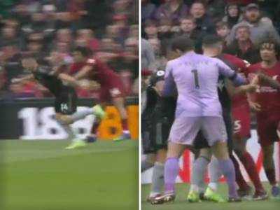  Granit Džaka incident na meču Liverpul - Arsenal 