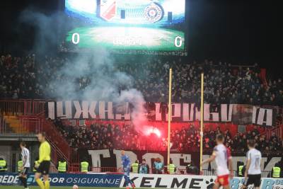  Partizan kažnjen zbog incidenata na meču sa Vojvodinom 