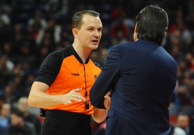  Litvanac sudi Olimpijakos Baskonija reagovala Evroliga 