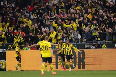  Borusija Dortmund - Ajntraht 29. kolo Bundesliga 