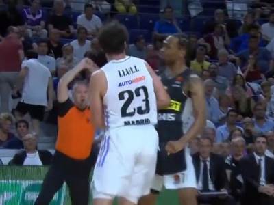  Tuča košarkaša Real Madrida i Partizana 