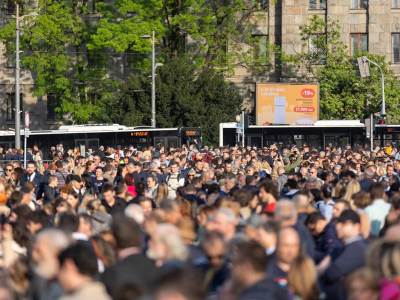  PROTEST U BEOGRADU SRBIJA PROTIV NASILJA 