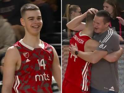  Nikola Topić 28 poena za Crvenu zvezdu 