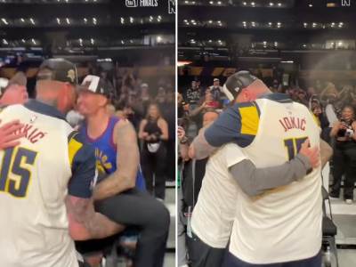  Jokićeva braća nosila trenera Denvera 