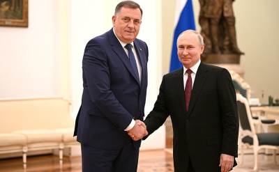  Putin odlikovao Dodika Ordenom Aleksandra Nevskog 