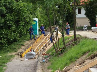  Plaža Zeleni most i Vrućica radovi  