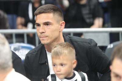  Uroš Đorđević na utakmici Partizan - Cedevita Olimpija 