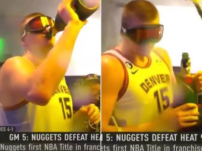  Nikola Jokić uz šampanjac slavio titulu Denvera 