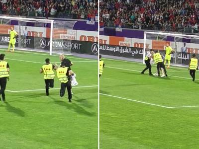  Srbin prekinuo meč sa transparentom Vidića za predsjednika FSS 