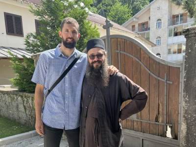 Protosinđel Ilija Buha ugostio Nikolu Mirotića Protosinđel Ilija Buha ugostio Nikolu Mirotića