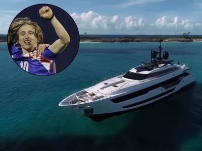  Luka Modrić odmor provodi na jahti kod Dubrovnika 