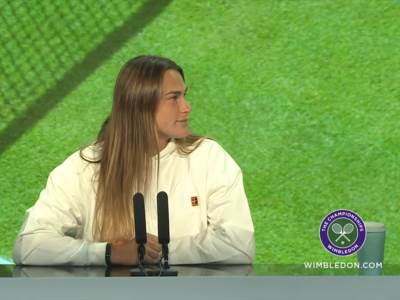  Arina Sabalenka na Vimbldonu neće odgovarati o politici 