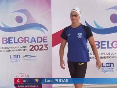  Lana Pudar EP u Beogradu 2023 trka 100 metara delfin 