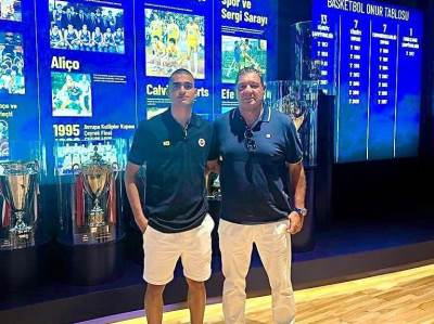  Jam Madar i Miško Obradović fotografija iz Fenerbahčea 