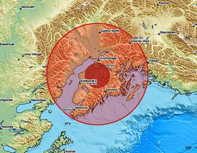  Zemljotres na Aljasci, prijeti cunami 