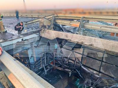  Slike krimskog mosta poslije napada 