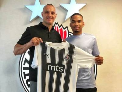  Ksander Severina u dresu Partizana 