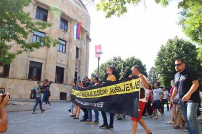  Protest novinara u Banjaluci 